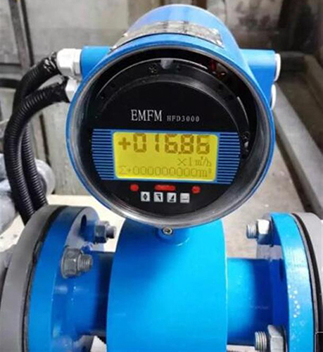 dn25污水流量計(jì)液晶顯示圖