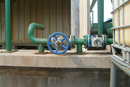 燃?xì)獬暡髁坑?jì)現(xiàn)場(chǎng)安裝使用圖